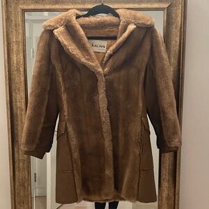 Kalins Tan Teddy Jacket